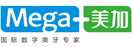 Mega+ 美加品牌标志